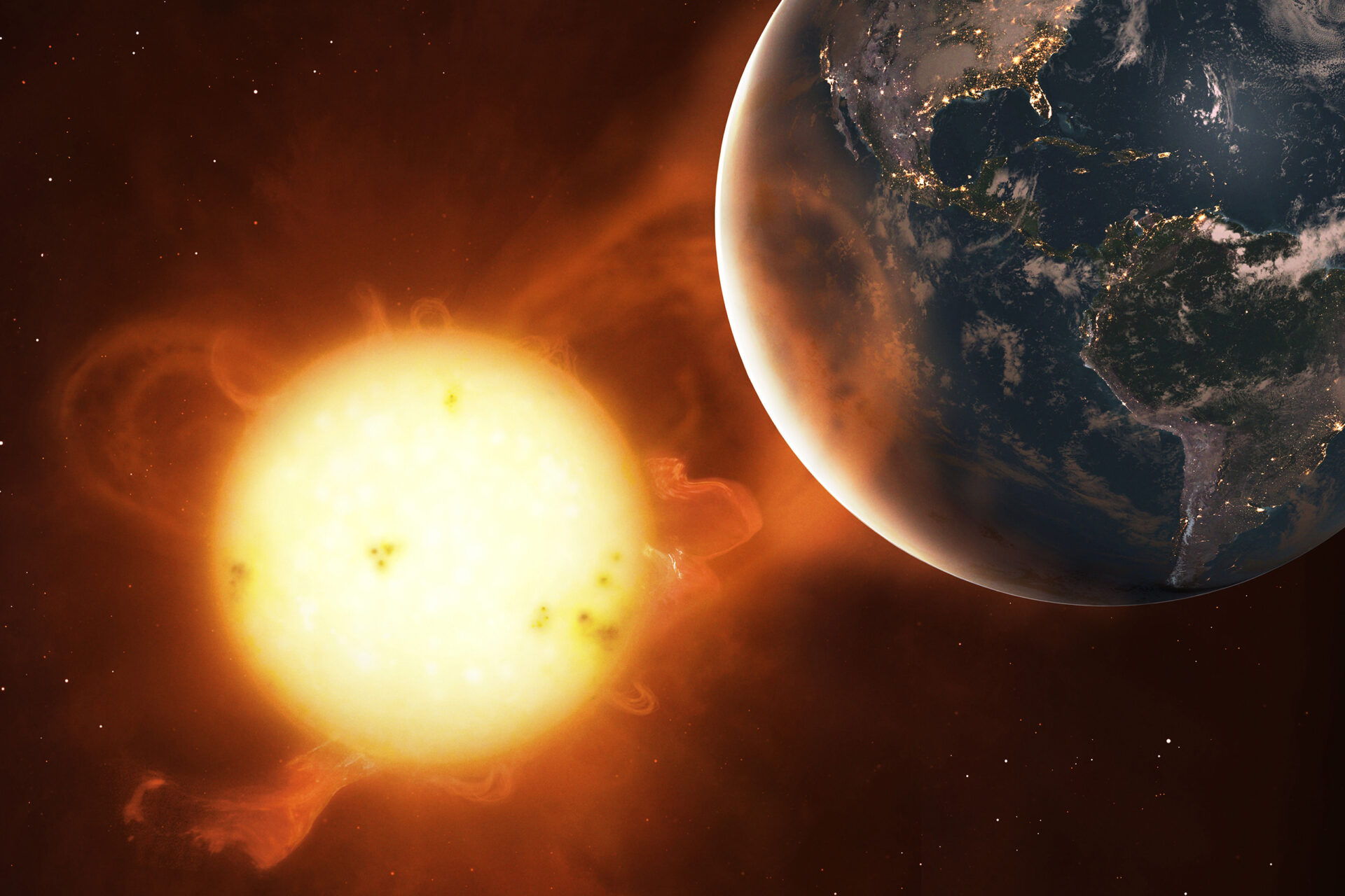 The solar superflare that puts Earth's future at risk