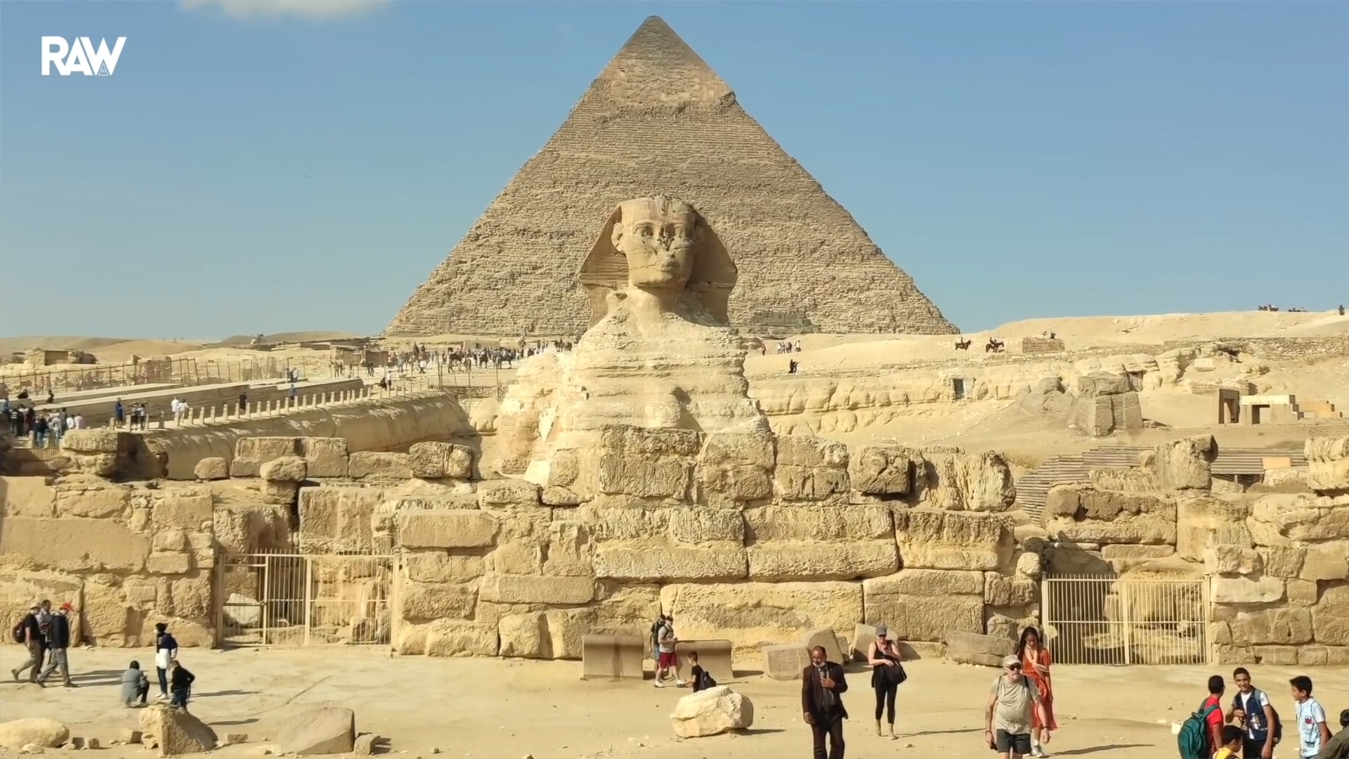 Researchers reexamined the Great Sphinx at Giza - one strange angle may ...