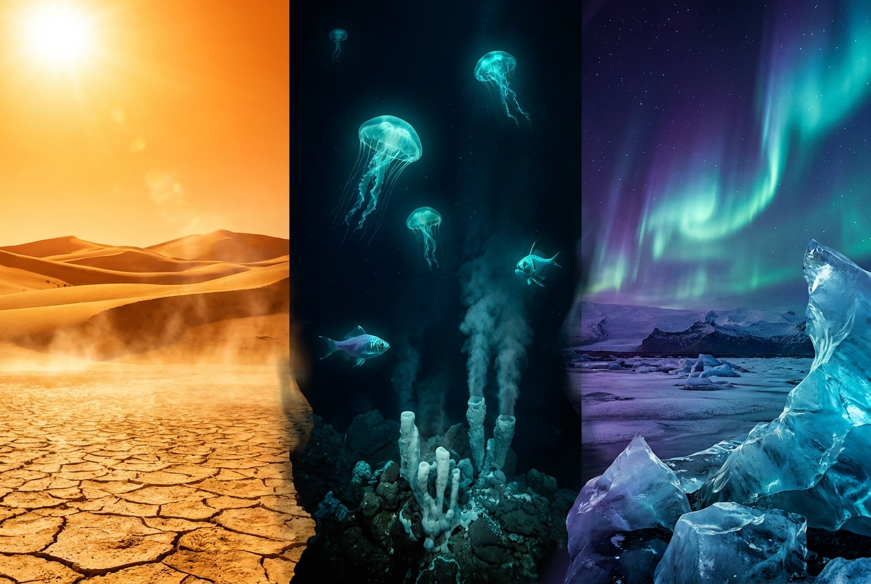 World's most extreme environments: life's ingenious adaptati