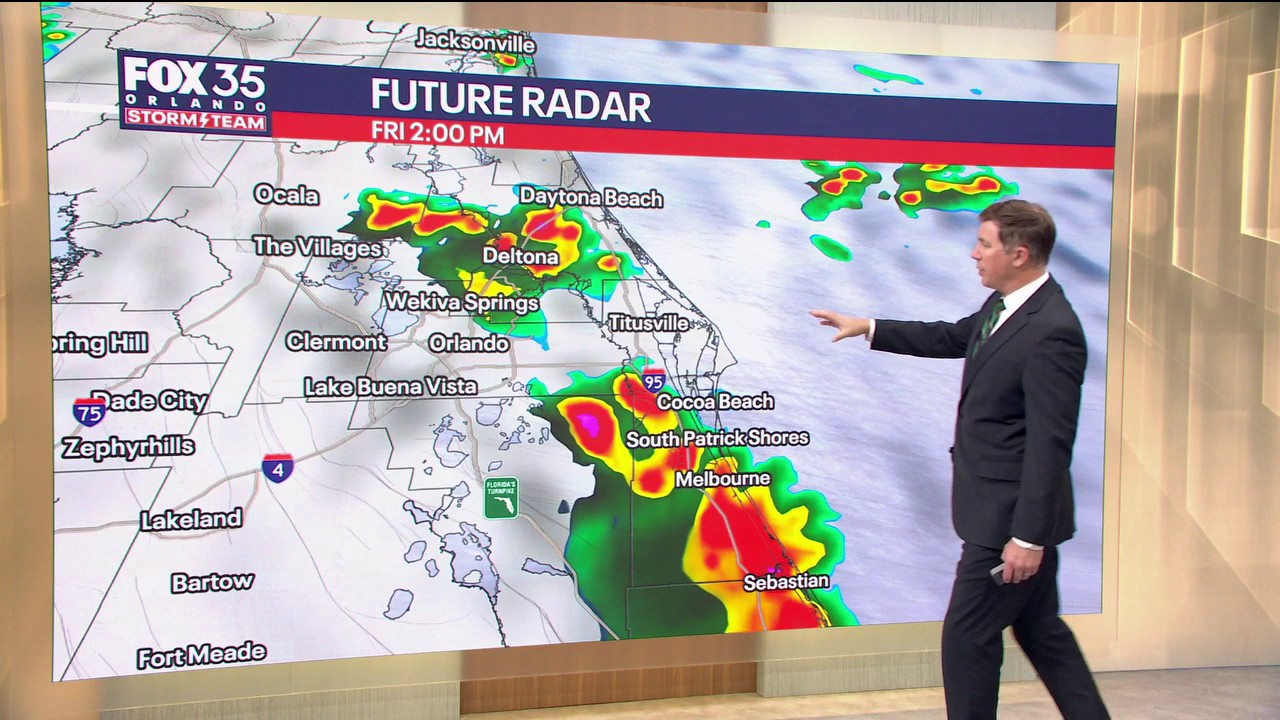 Orlando AM weather forecast: Rain returns to Central Florida
