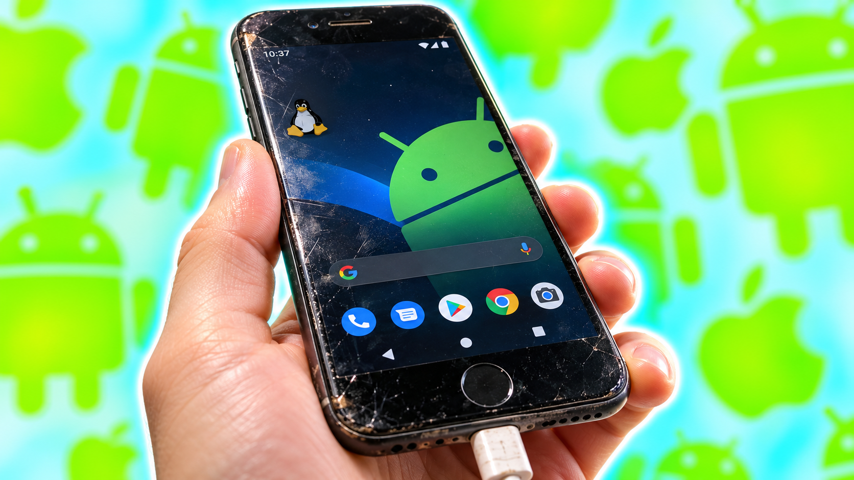 Android on an iPhone - The Project Sandcastle experiment that barely worked
