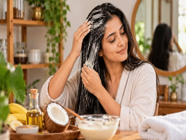 The ultimate remedy for dry, lifeless, and frizzy hair! Apply this ...