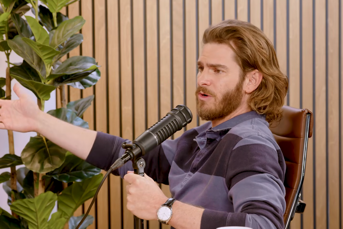 Andrew Garfield says Hollywood legend was four hours late to filming