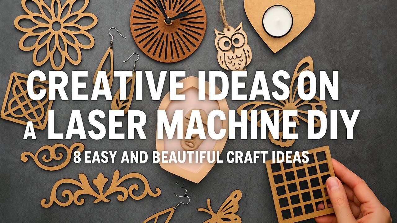 DIY Laser Machine Crafts 8 Creative Easy Ideas