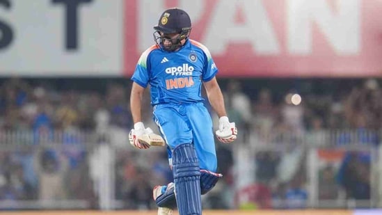 Image for Herschelle Gibbs to message Rohit Sharma after his ‘stinker’ of a century celebration against West Indies: ‘What was that?’