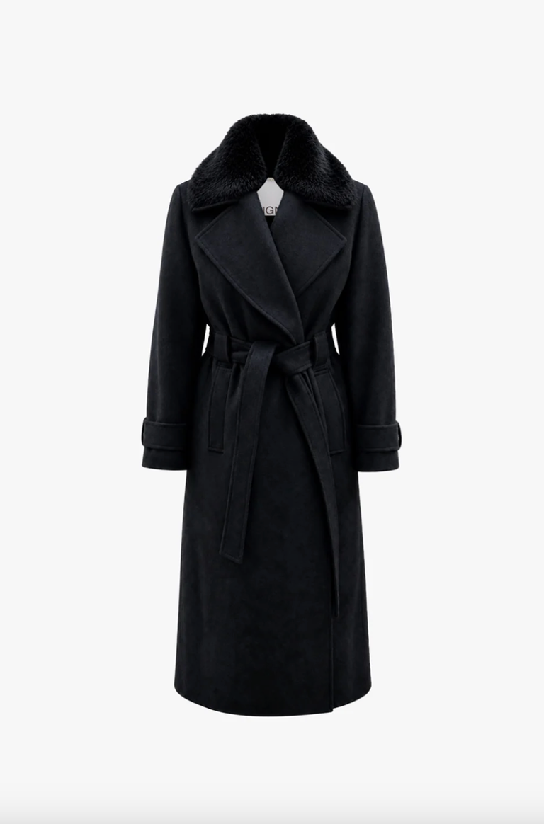 The faux fur collar coat is back as autumn's coolest cover-up: get the ...