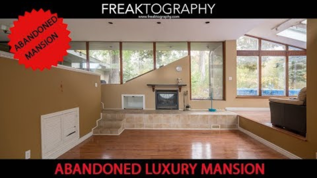 Abandoned luxury mansion in Toronto