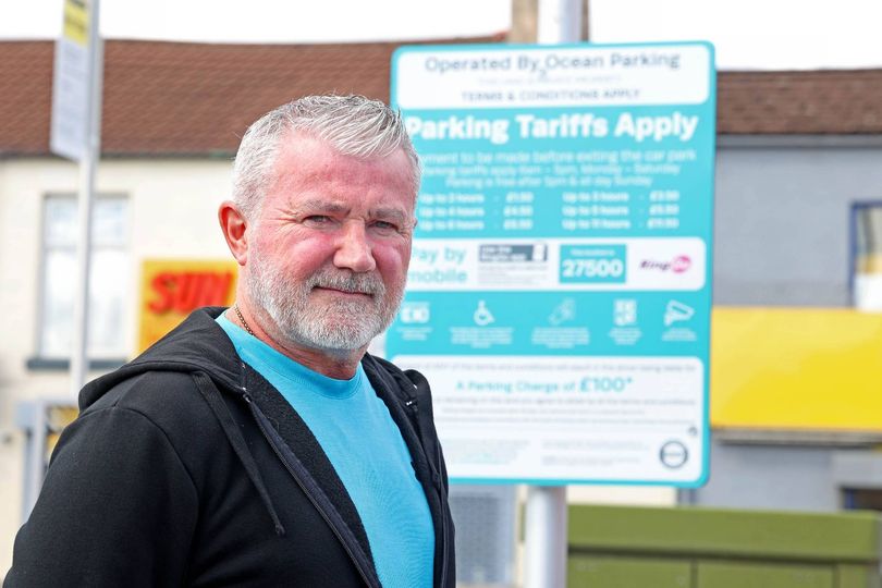 Dad fined £170 for one tyre parking error while on a quick run to M&S