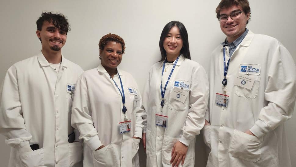 MCCC biotechnology students attend Wistar Institute summer program