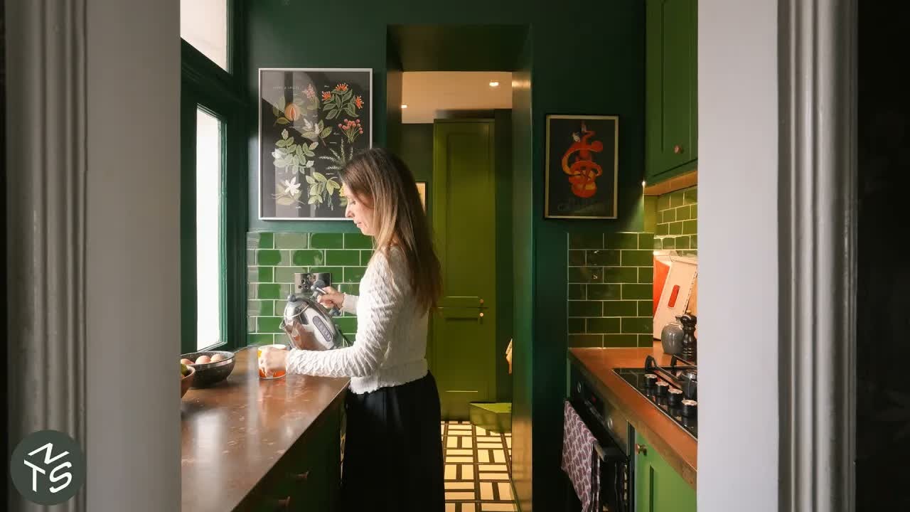 London housing is so expensive even the fireplace had to become storage