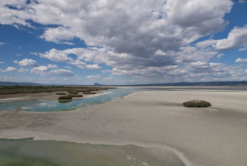 Greece's vanishing lake exposes rapid impact of climate change