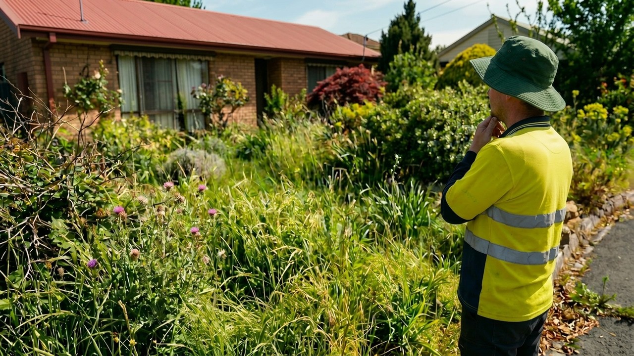 How I transformed this neglected property in one exhausting day!