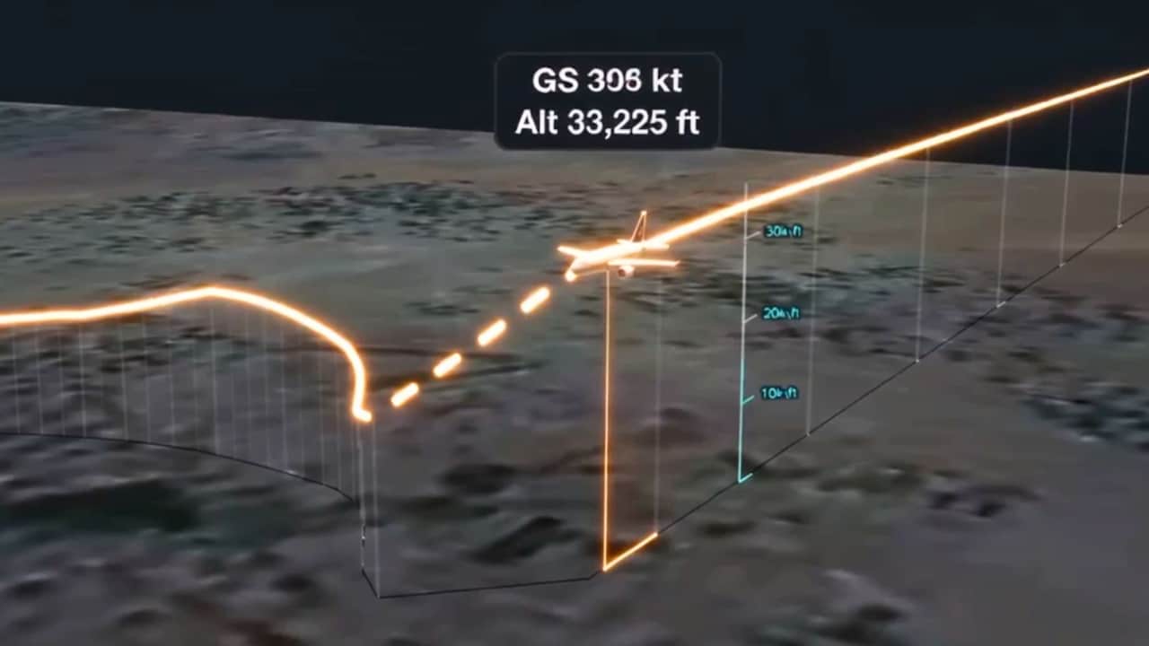Flight path animation shows flydubai Boeing 737 MAX's horrifying dive