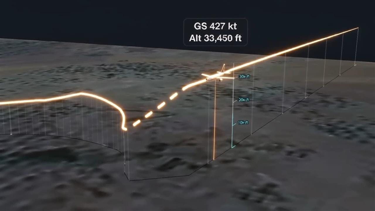 Flight path animation shows flydubai's Boeing 737 MAX's horrifying dive