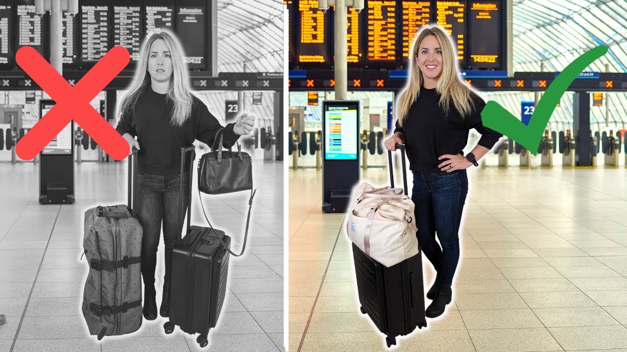 8 little known travel hacks for flying carry-on only (secret packing tips)