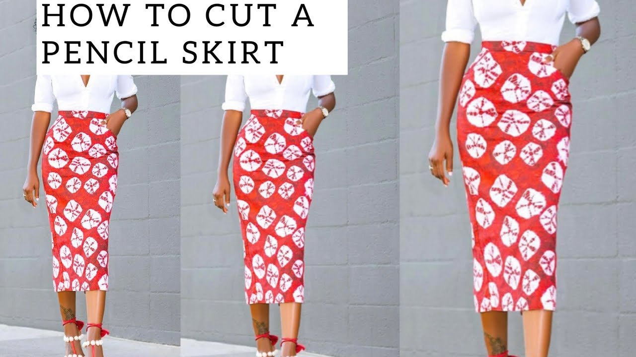 Creating a classic pencil skirt pattern for sewing