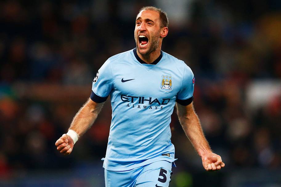 Pablo Zabaleta was an old school defender. | Getty/Julian Finney