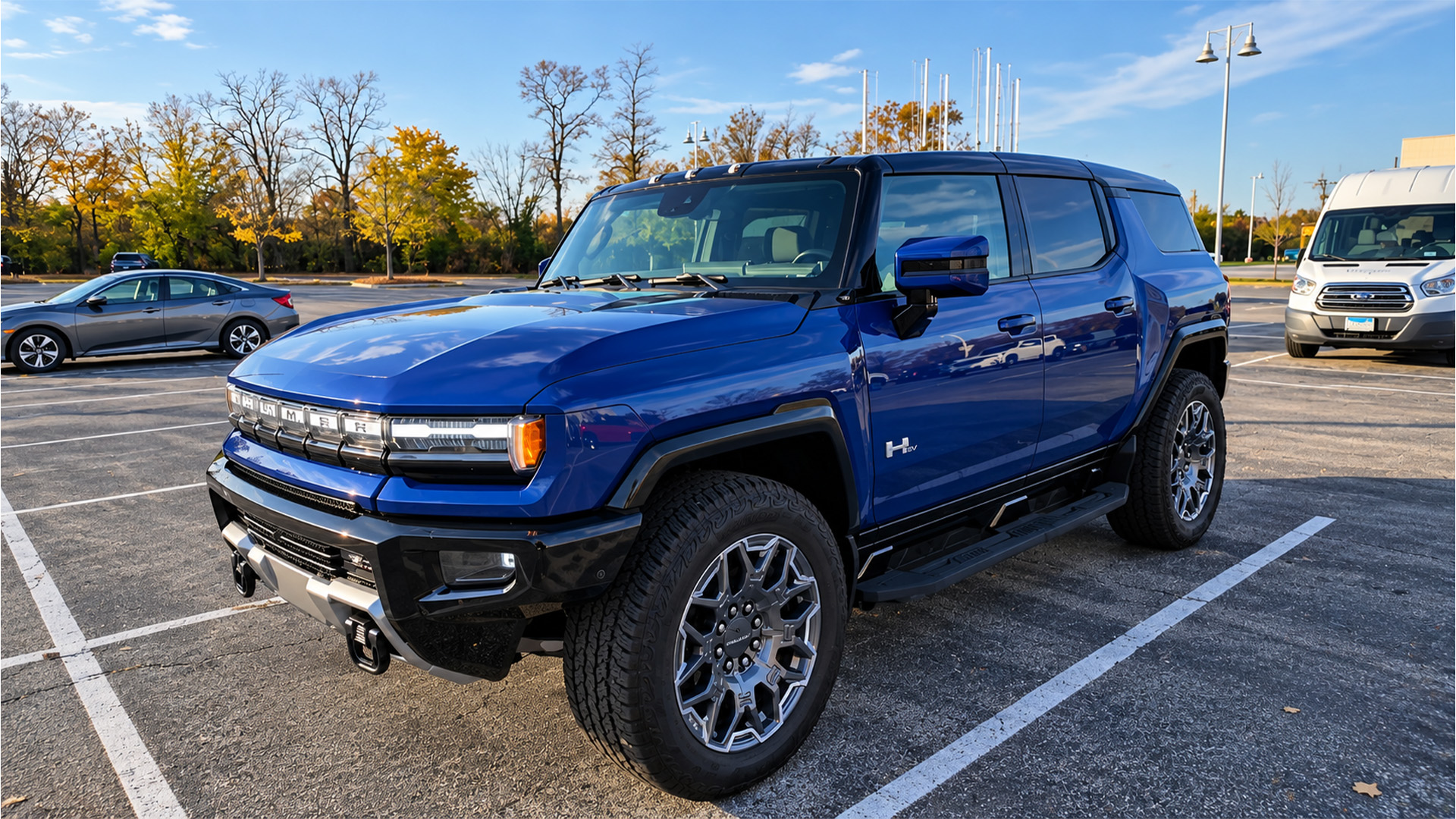 Exploring what this electric Hummer can do