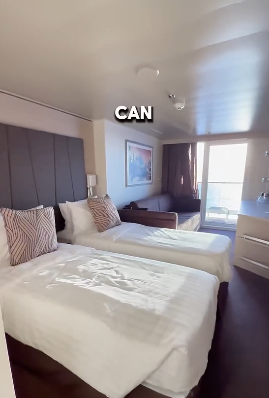 MSC World America room tour
