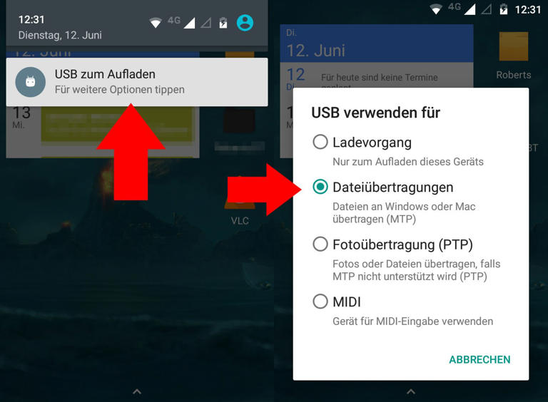 Fotos und Videos vom Handy auf den PC: So übertragt ihr eure Bilder ...