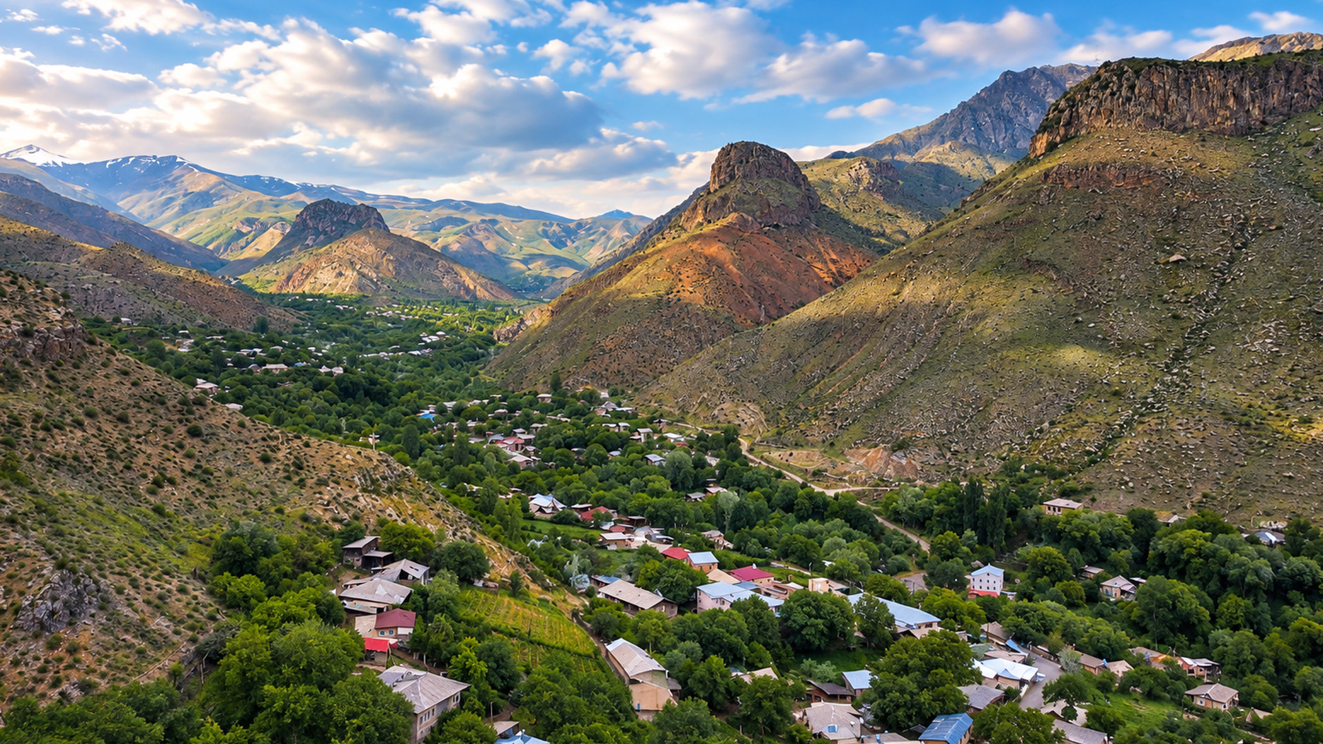 Why are these homes built inside the valley?