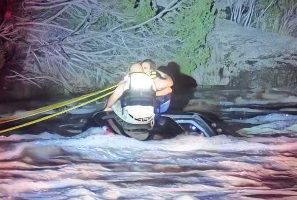 New Mexico National Guard rescues 2 people from flooding in San Miguel ...