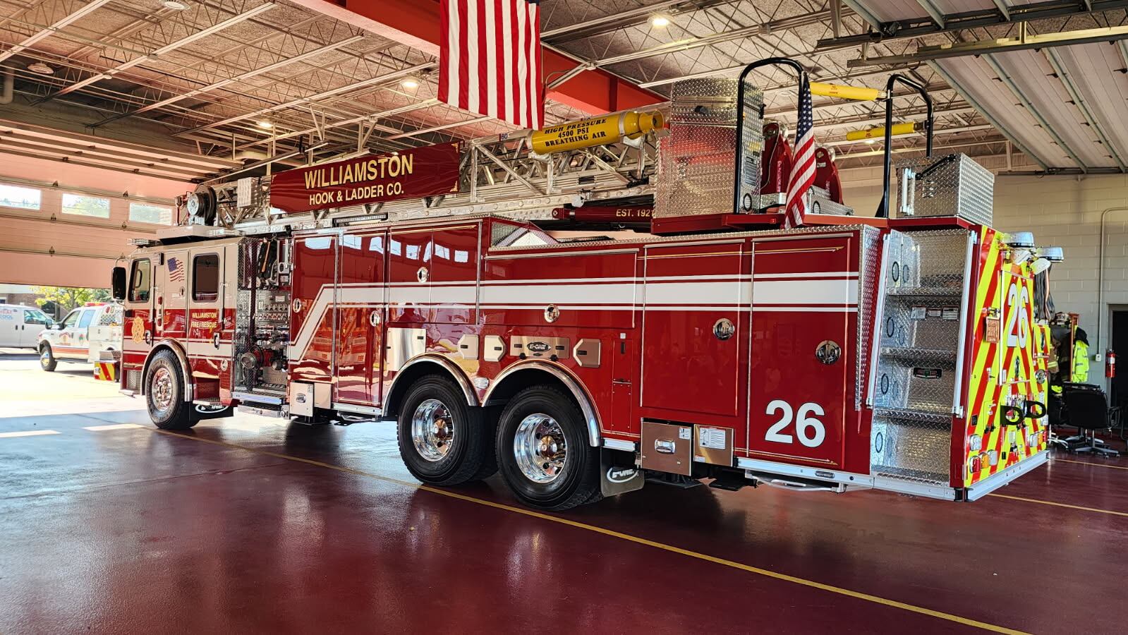 Williamston gets new fire truck thanks to $1 million grant