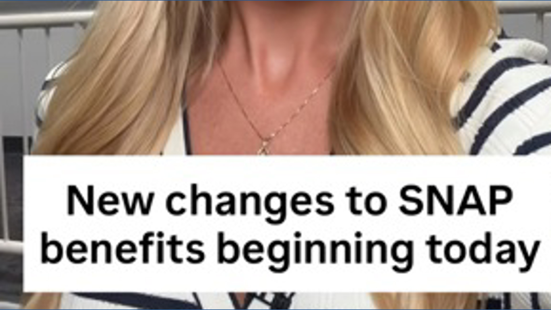 Changes to SNAP benefits go into effect today