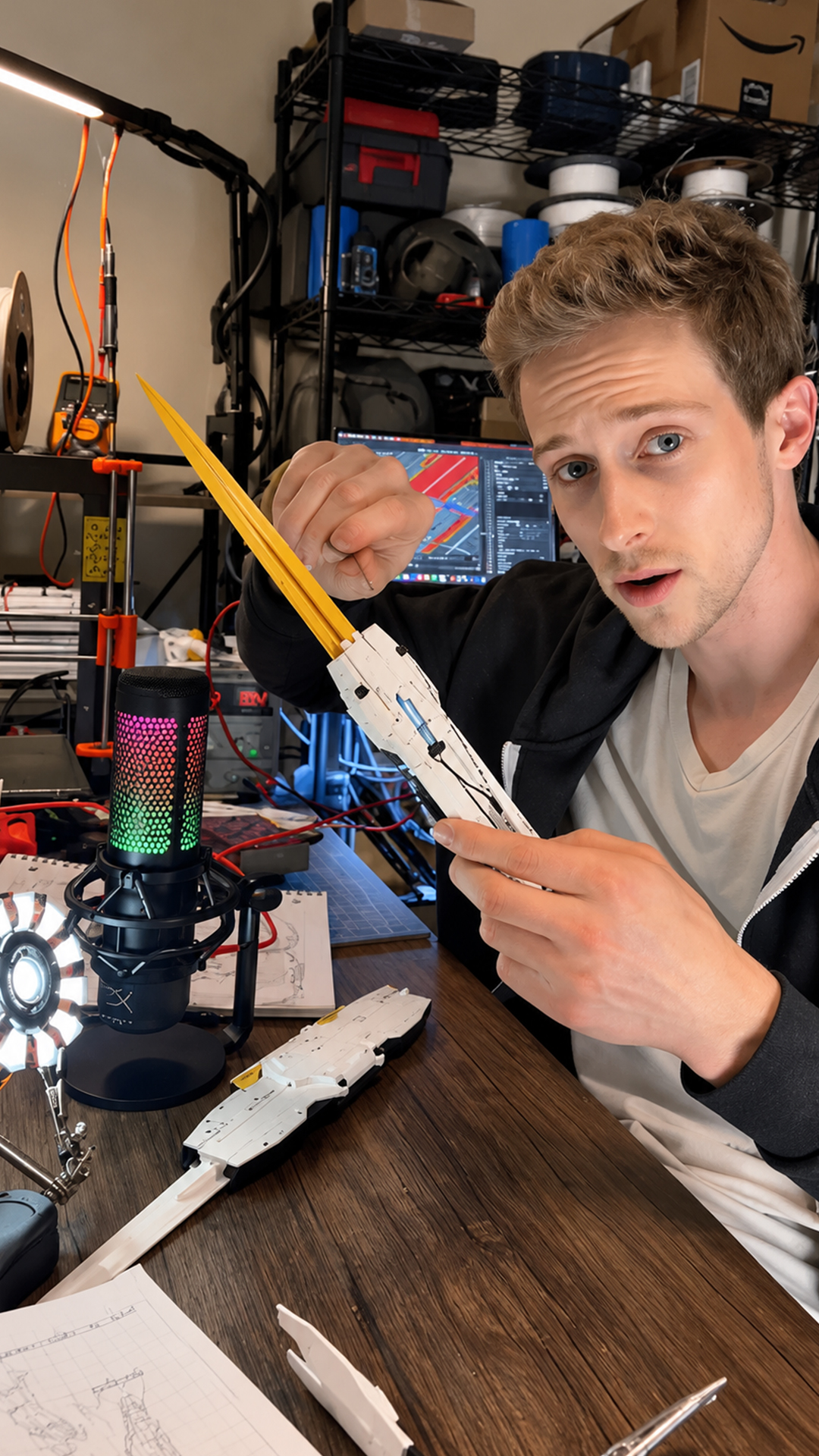 Hidden blade prototype gets thinner with better proportion