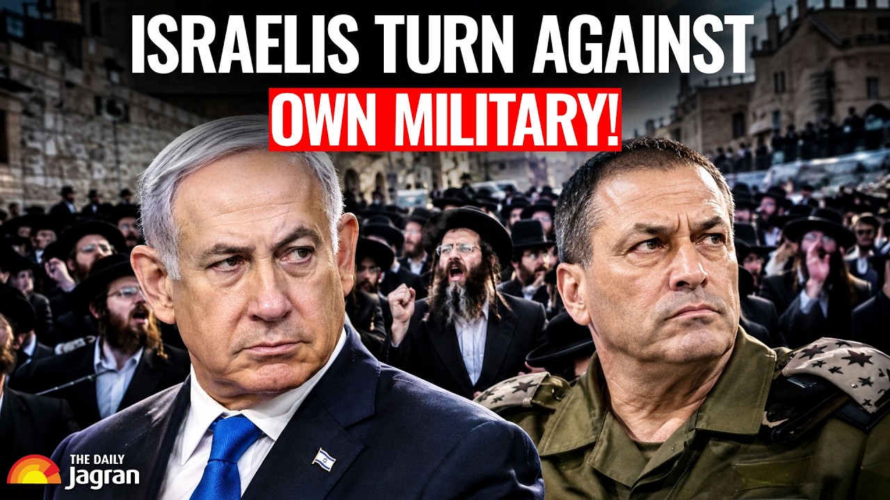 Israel military called 'enemy army' in Jerusalem! Ultra-Orthodox Jews ...
