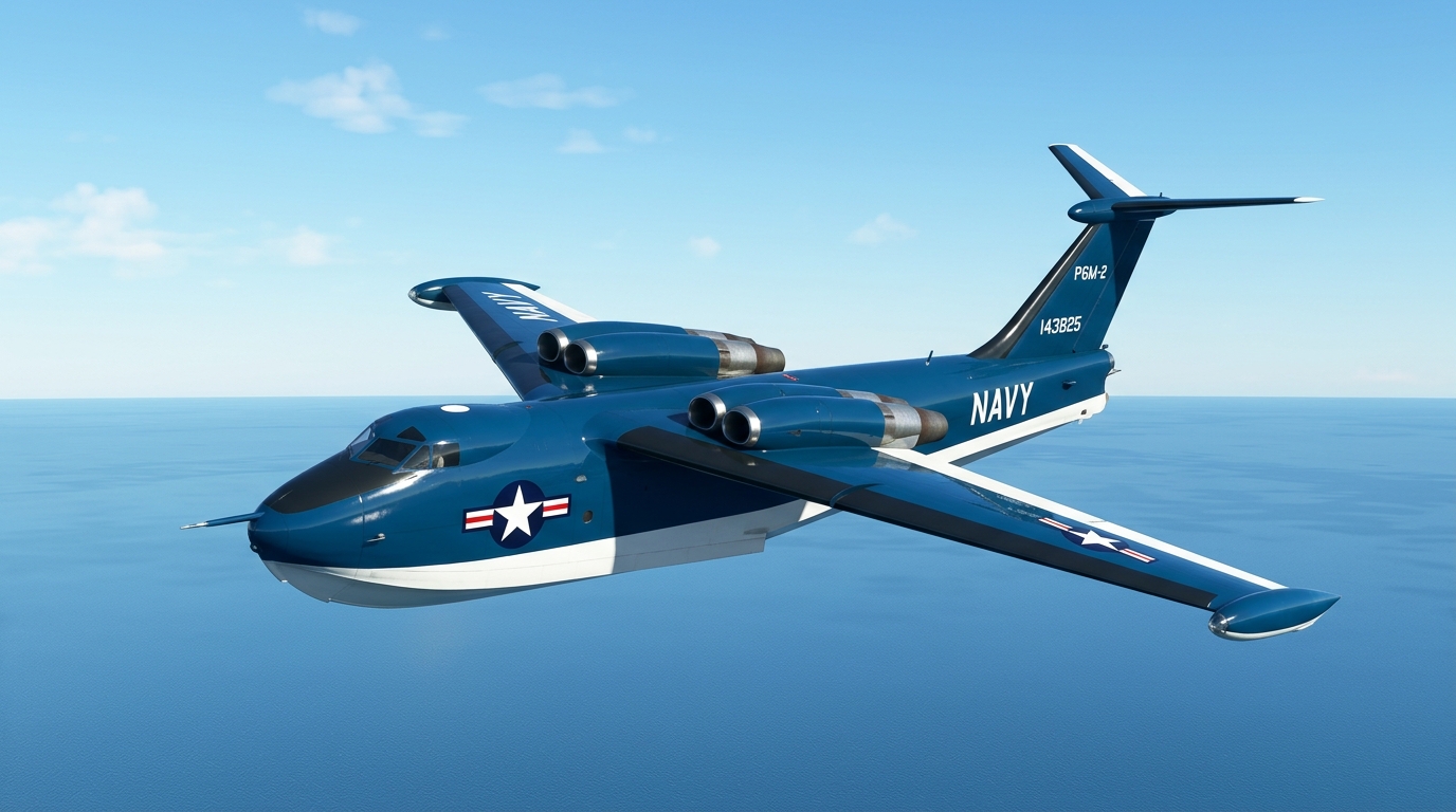The US Navy’s Mach 0.9 nuclear flying boat - P6M SeaMaster