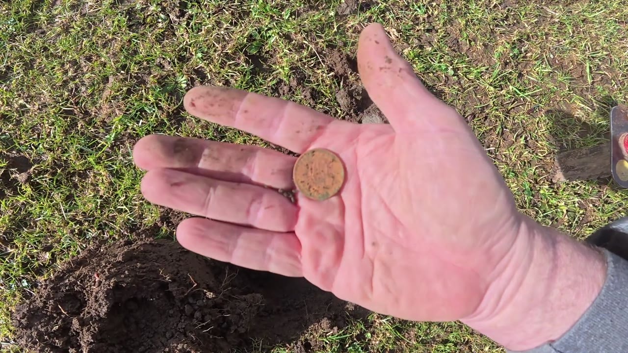 One strange lead roll came out of the ground. Then they realized it ...