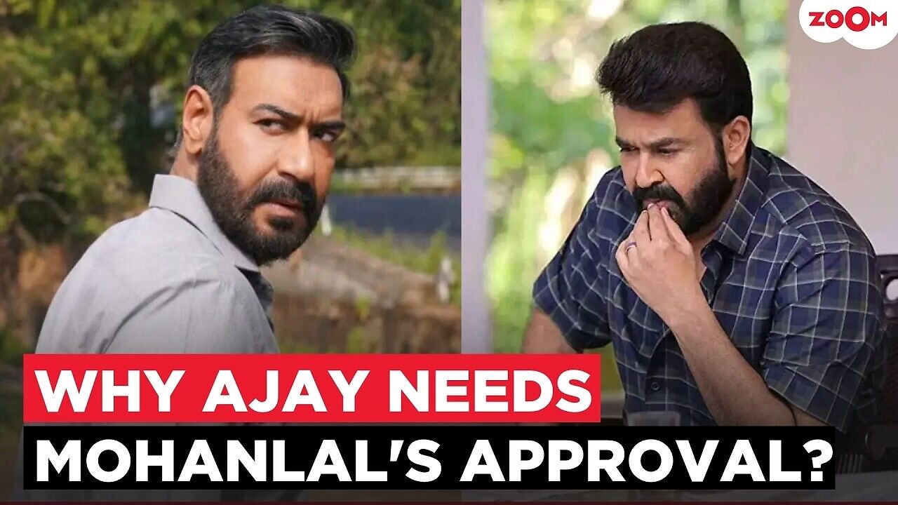 Ajay Devgn seeks Mohanlal’s approval for Drishyam 3 as Hindi franchise ...