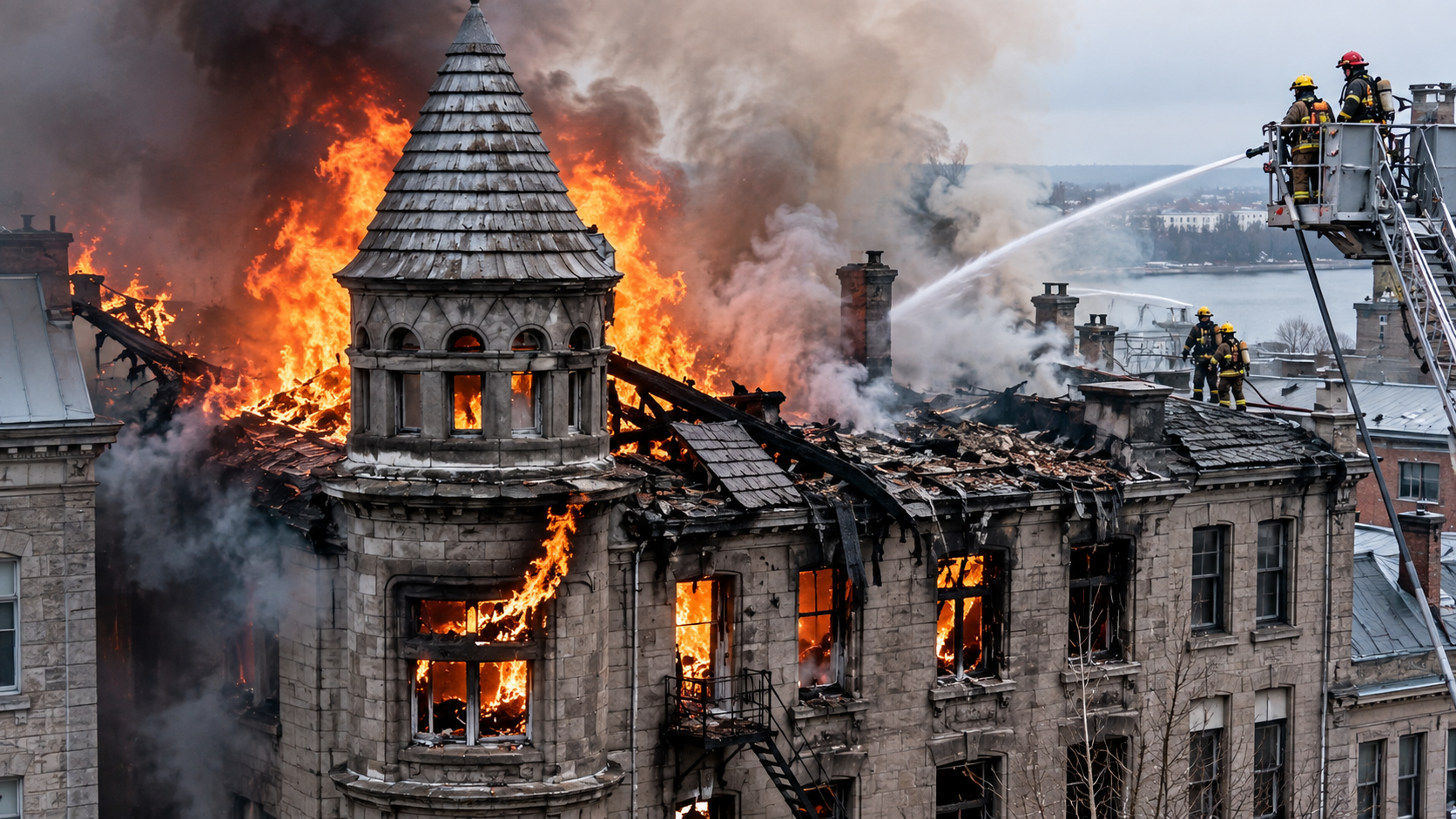 Airbnb guests woke to flames inside an old Montreal building… then they ...