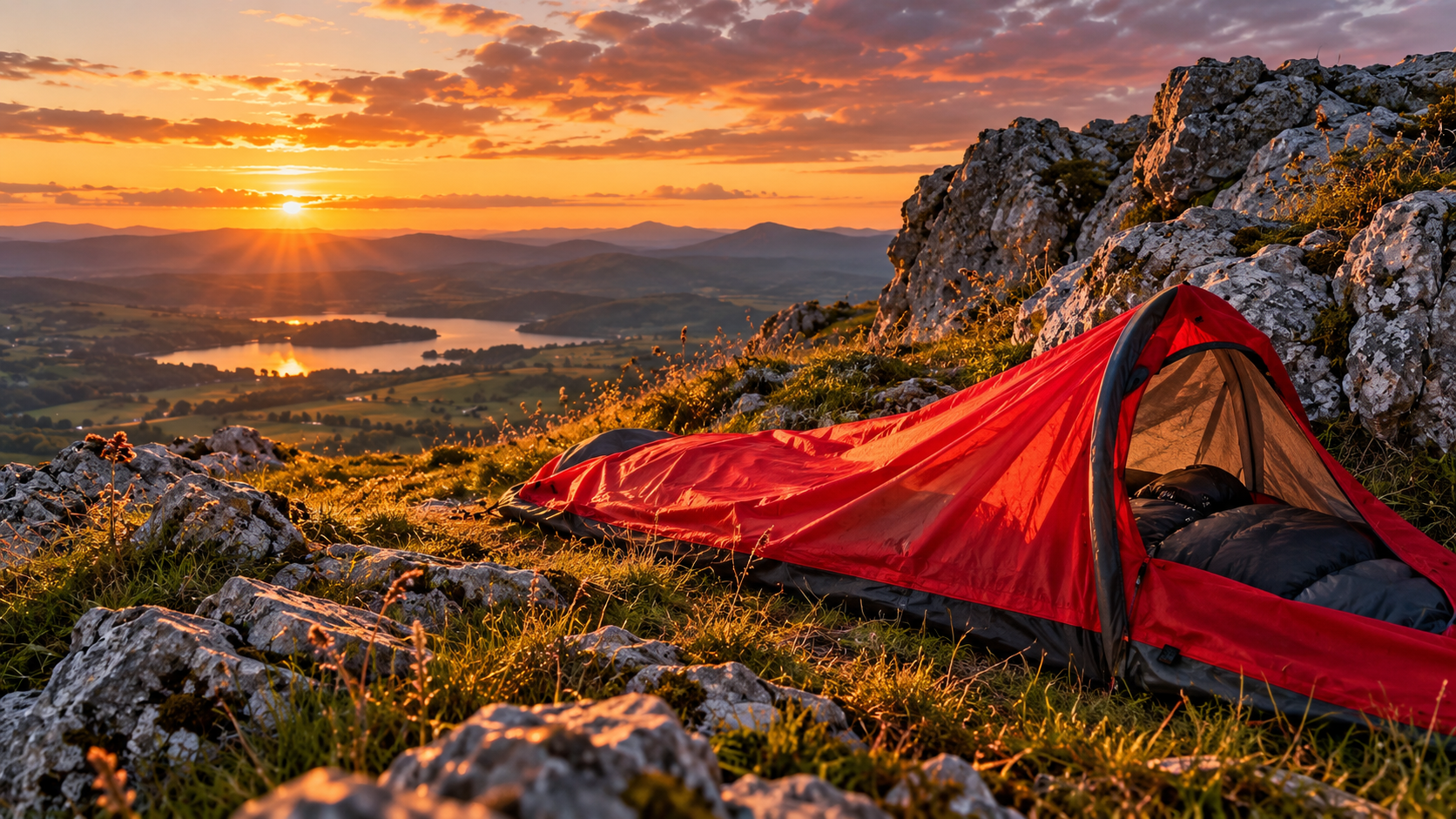 Testing a £240 bivvy bag on a solo wild camp