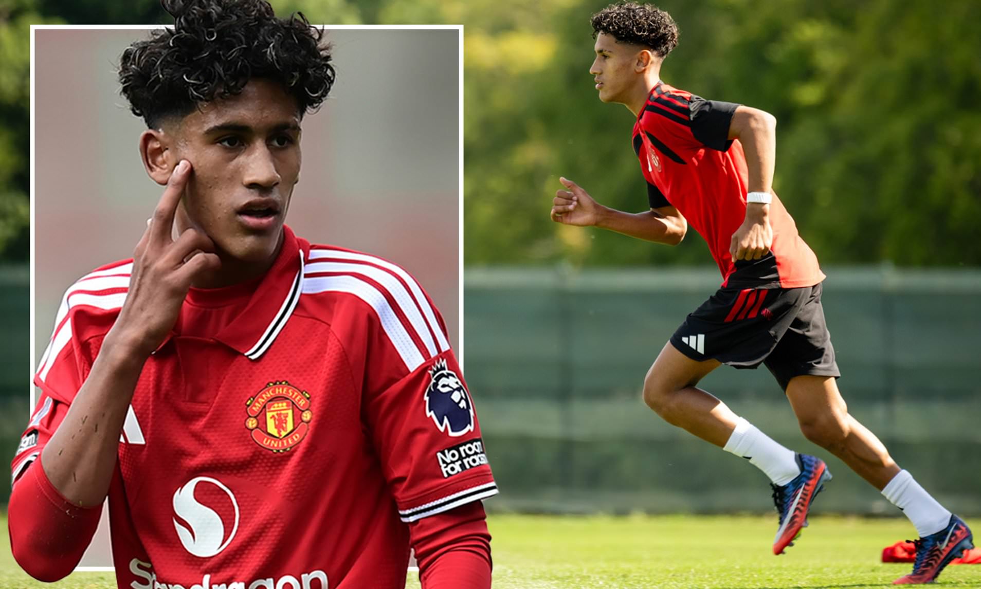 Man United wantaway star JJ Gabriel trains privately in Barcelona ...