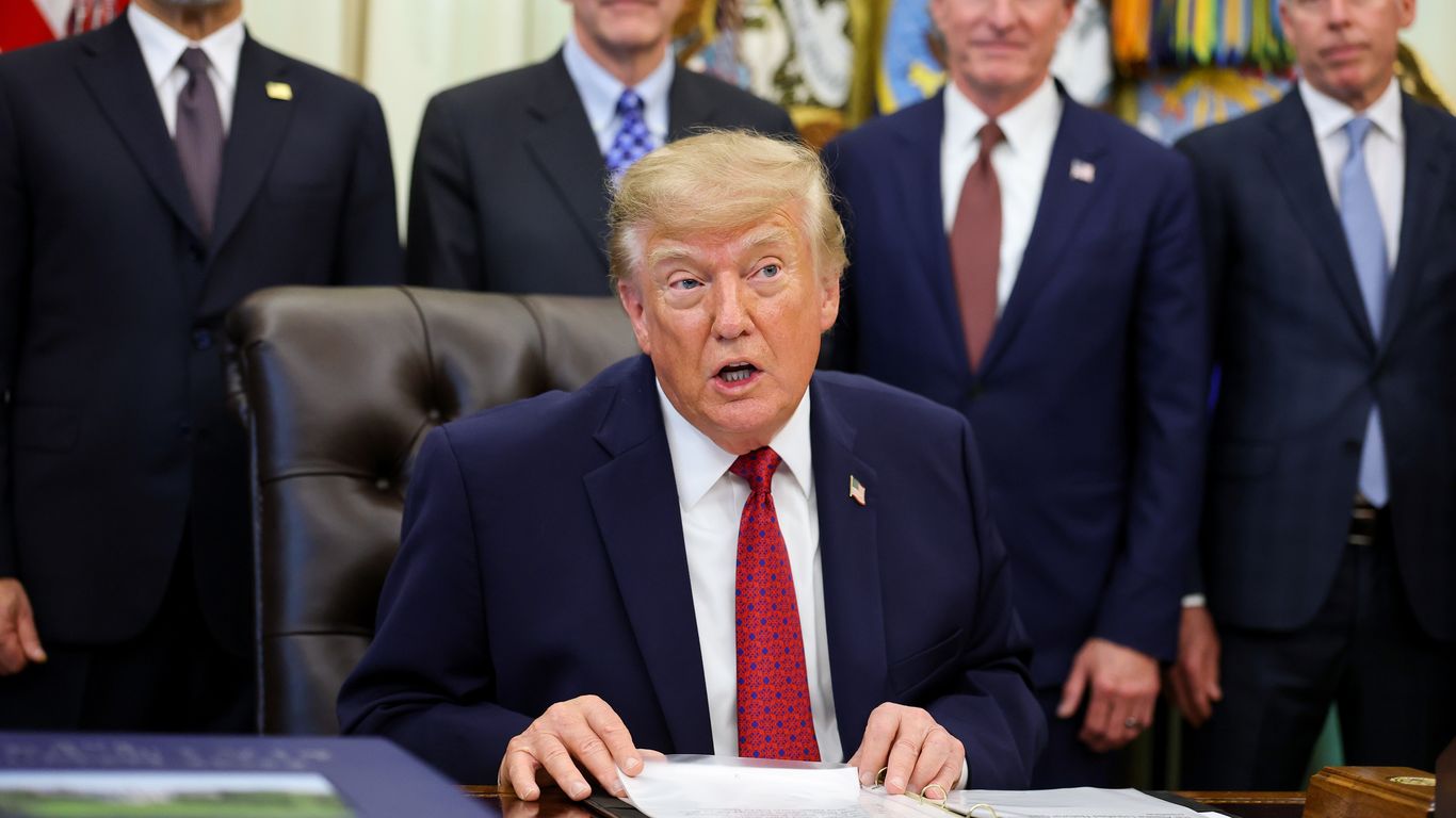 Trump's economic polling sinks, rivaling Biden's worst