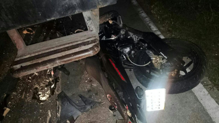 Road safety: Motorcyclist dies after crashing into Samboan parked truck