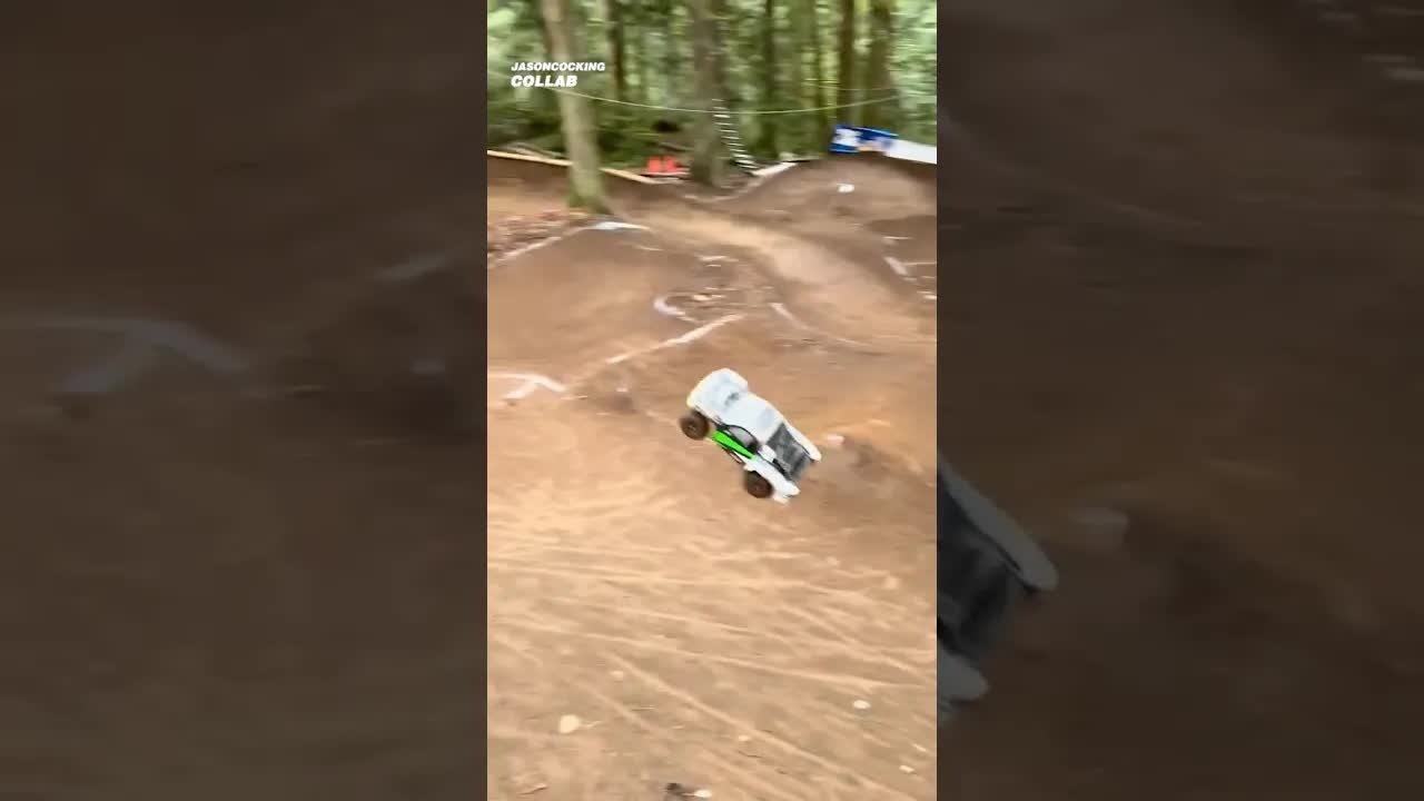 This backyard RC track looks like tiny cars got their own Nürburgring