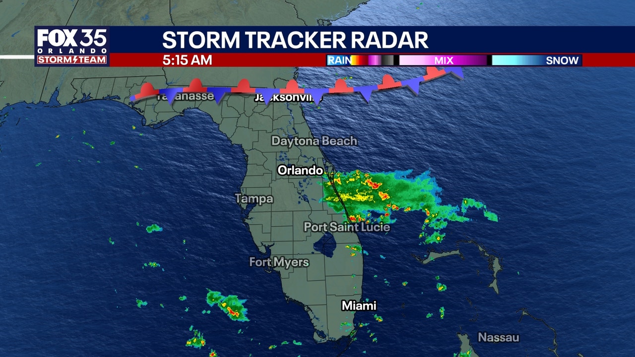 Orlando weather: Scattered showers and storms return to Central Florida