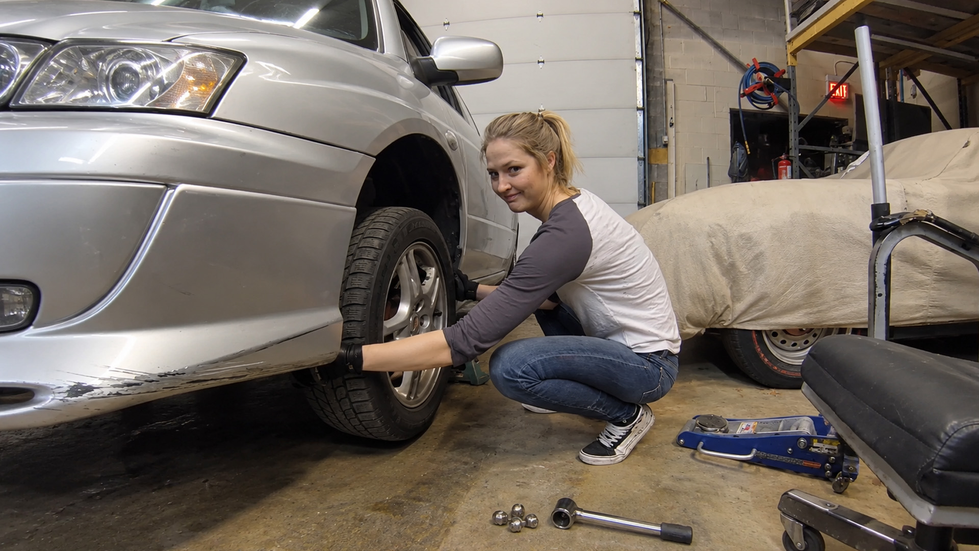 This Subaru WRX wheel bearing is too damaged to ignore