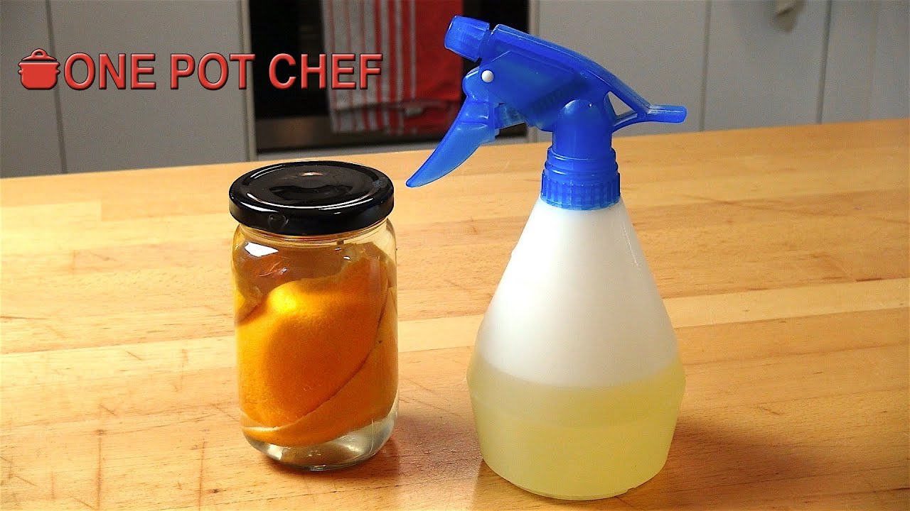Orange oil household cleaner for easy and effective home cleaning