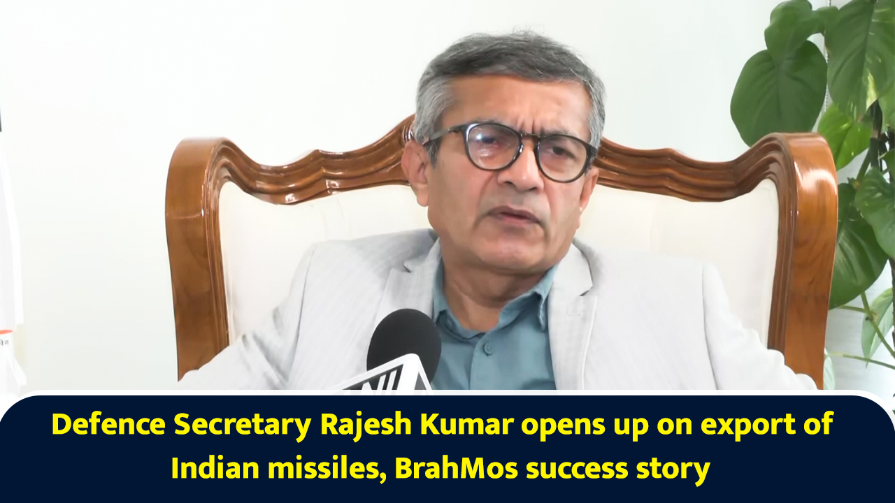 Defence Secretary Rajesh Kumar opens up on export of Indian missiles ...