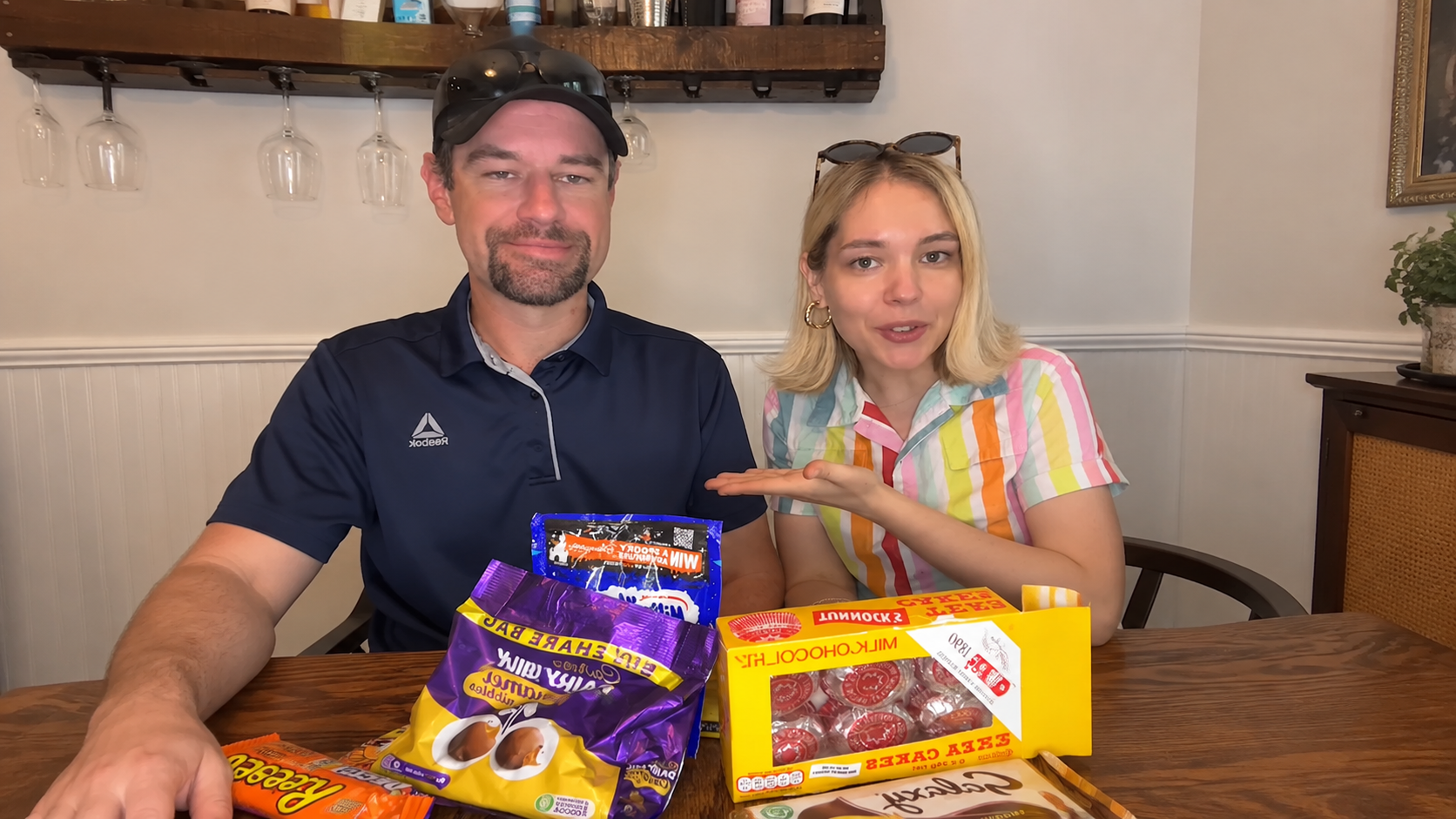 Uncle Matt tries British treats