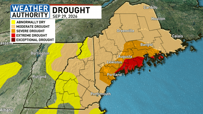 Cool nights, recent rain helping Maine's fall foliage