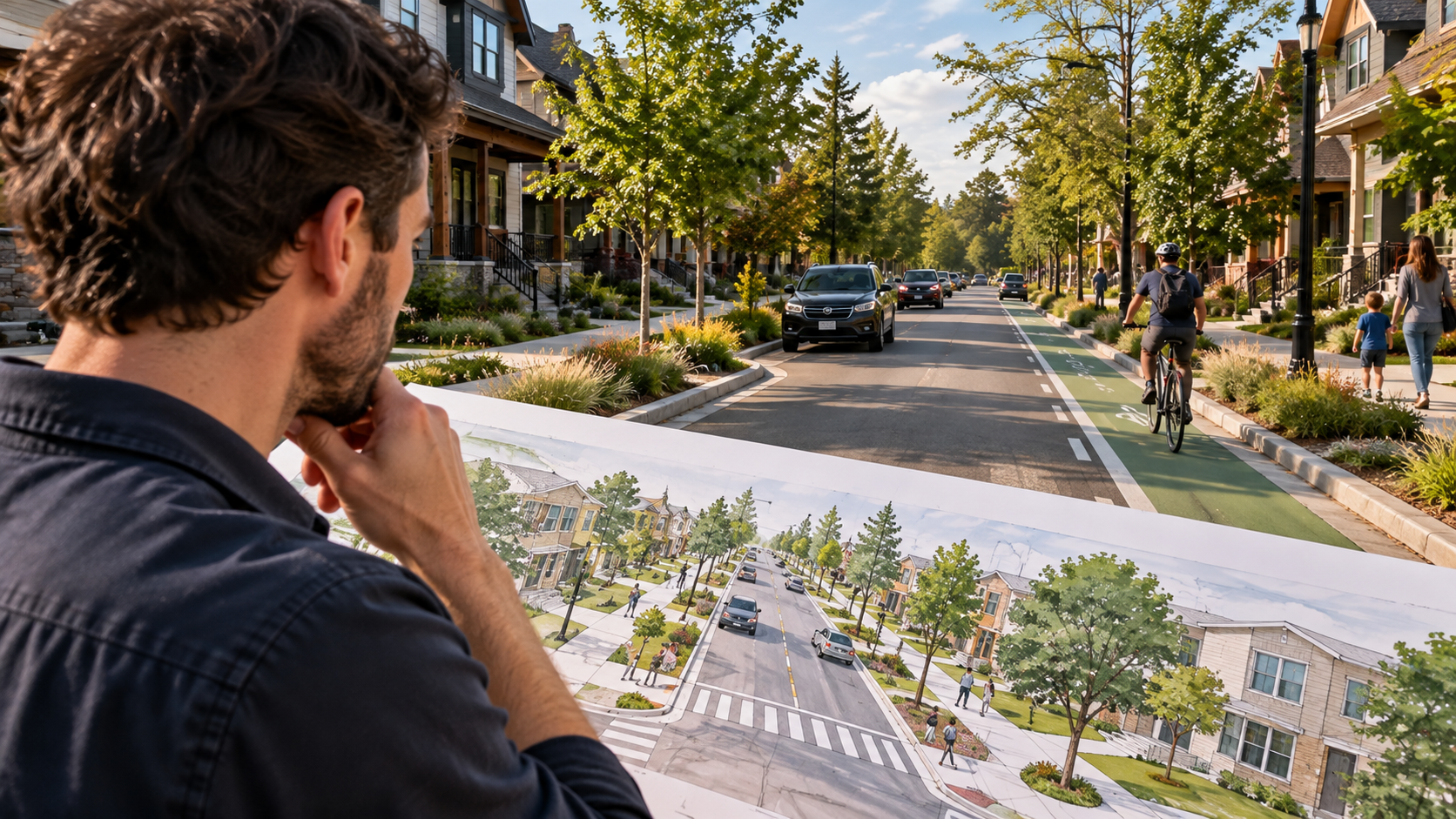 Can I design the perfect neighborhood street