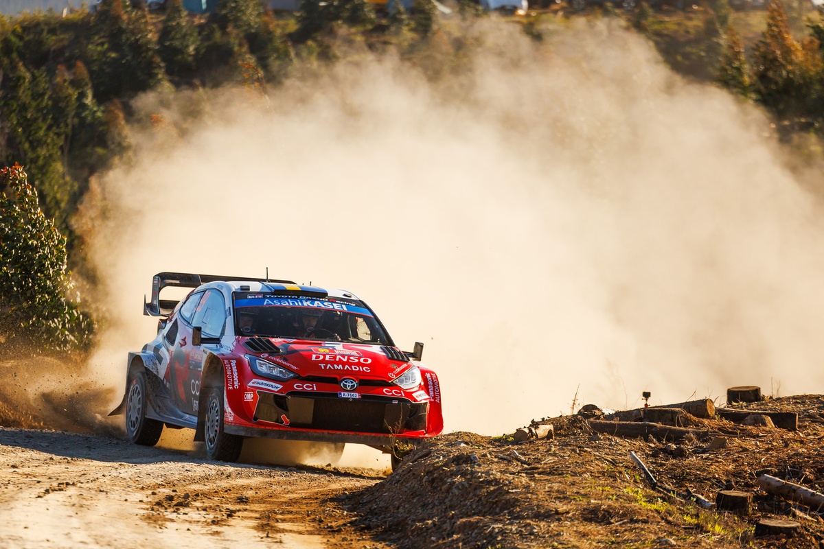 WRC Rally Italy: Solberg grabs early lead with Evans third in title decider