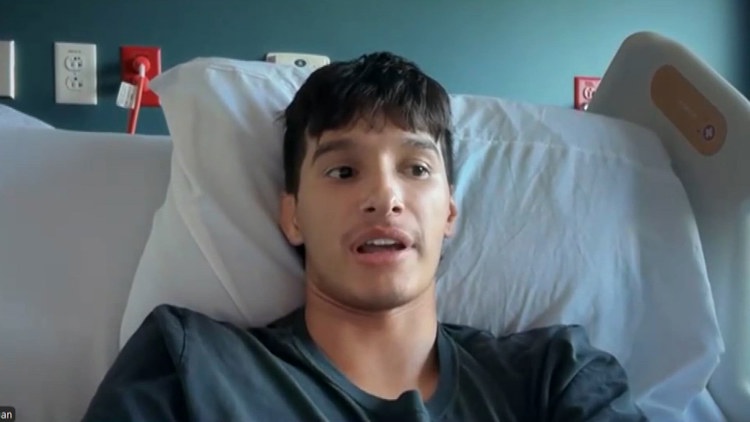 ‘I don't know if I can walk': Scottsdale shooting leaves 21-year-old salesman in rehab with bullet still in his body