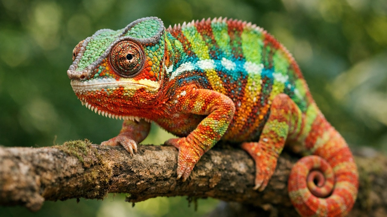 Watch how a chameleon’s tongue can go 0 to 60 in a hundredth of a second