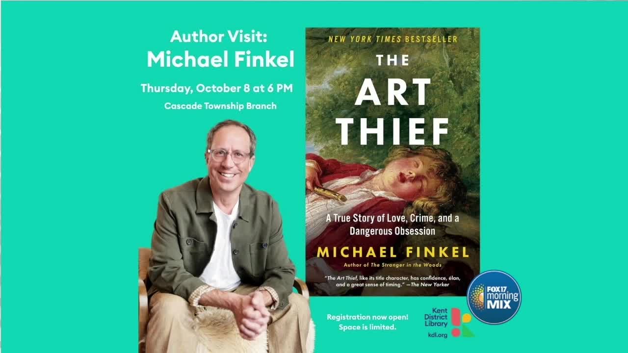 Kent District Library welcomes author Michael Finkel